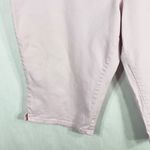 Woman Within  Plus Size 32W Capri Jeans Light Pink High Rise Natural‎ Fit 818 Photo 5