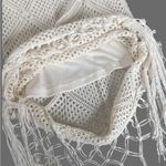 Abercrombie & Fitch EUC Crochet
Fringed Dress Cream Size Small Photo 8