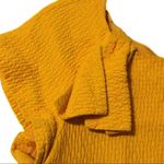 Moschino  AEFFE Spa yellow/orange dress bow detail size 42‎ Photo 3