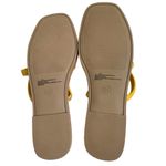 Target NWOT A New Day "Yellow Wren" Triple Strap Chic Square Toe Open Toe Sandals Photo 5