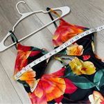 Shade & Shore Target Floral Keyhole Tie Back One Piece Swimsuit (Large) Photo 2