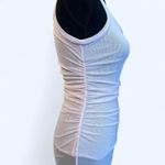 Double Heart Vintage Y2K sheer baby pink tank top Size Small Photo 2