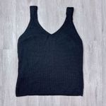 Black Sweater Knit Camisole XL Photo 4