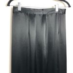 Collage London High Waist Maxi Skirt Black Satin with Slit Size undefined Photo 0