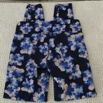 Old Navy Women's  Active Go-Dry Floral Leggings Pink/Blue Size Medium GUC #2158 Photo 2