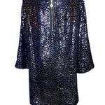 Tory Burch Midnight Blue Monique Sequin Tunic Top Mini Dress!
14 Photo 1