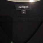 EXPRESS  V neck sweater black XL Photo 1