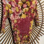 Vintage 90’s Bubble Top Red Floral Print Boho Stretchy OSFM NWT Size undefined Photo 6