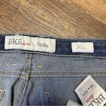 BKE  Stella Bootcut Jeans Women's 30L Blue Denim Stretch Low Rise Contrast Stitch Photo 7