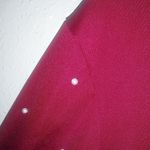 Beautiful M Queen Gold Pearls Adorned Maroon Lounge Outfit 2 Piece Set Red Size M Photo 3