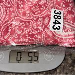 Ralph Lauren Lauren  Women’s Sz M Faded Red White Paisley Bandana Print Nightgown Photo 6