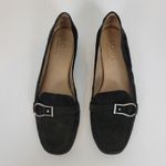 SOUL Naturalizer Lindsay Womens Shoes Size 9 Black Suede Leather Slip On Flats Photo 9