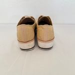 Chelsea and Violet  Pennytwo Raffia Platform Laceup Sneaker Sz 9 Street Casual Boho Photo 4