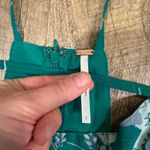 Free People  Green Floral Jumpsuit Photo 4