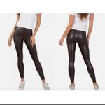 Joie NWT  Black Faux Leather Leggings S Photo 1