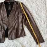 City Chic Shining Light Women’s long sleeve Jacket bronze size Small Photo 4