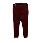 Sam Edelman  Burgundy Kitten Skinny Jeans Mid Rise Stretch 6 28 Inseam Casual Photo 3