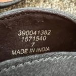 ASOS Landing Mules Womens 7 Black Suede Slip On Flats Pointy Comfort Shoes Photo 11