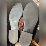 Free People  Abbey Road Slingback Mules Metallic Leather Glam Rhinestone size 8 Photo 5