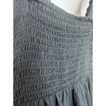 Abercrombie & Fitch Women’s XS Black Cinched Neck Slip Midi Dress Side Slit NWT Photo 9