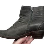Cobb Hill “Laurel” Gray Leather Zip Ankle Boots Women’s Size 7 Fall Winter Photo 12