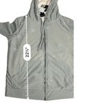 Bobeau Jacquard Zip Up Jacket Grey Star Womens Fleece Lined Hoodie Size M NWT Photo 7