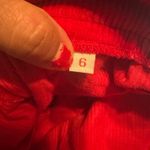 Villager Vintage The  Red Corduroy Skirt – Size 6 Photo 10