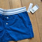 Womens Lounge Boxer Shorts Blue Small NWT Photo 2