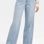 Universal Threads Universal Thread Women's Mid-Rise Baggy Jeans Clas Vintage Medium Blue Sz 17 Photo 0