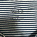 Hollister Navy And White Stripe Longsleeve With Flower Photo 1