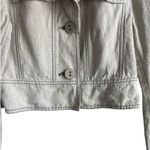 Harvé Benard Harve Bernard Women Cropped Jacket 4 Beige Brown Trim Scabby Chic Boho Y2K Retro Photo 6