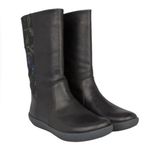 Camper Twins Wool and Leather Boot Black and Gray Size 37 US 7 Photo 0