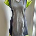 Title Nine  Gray Green Colorblock Stretchy Dress Activewear Women's XS Photo 0