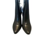 Liz Claiborne ‎ Women's Utopia Black Block Heel Booties Size 10M Photo 3