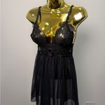 NWT Bras N Things “Nicolette” Baby Doll Soft Cup top size 8 Black Size M Photo 4