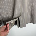 Loft Versa Striped Seasonless Stretch Double Breasted Blazer Size 6 Photo 5