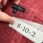 Kendall + Kylie Dress Womens X Small Red Button Back Square Neck Mini Photo 2