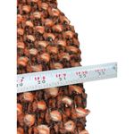 Blugayà Made in Italy Wool Blend Bouclé Textured Blazer Black Orange Women’s 10 Photo 9