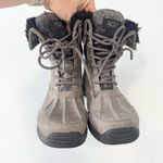 UGG LIKE NEW  Adirondack II Waterproof Snow Boots – Women’s 5 Charcoal Gray Photo 2