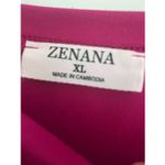 Zenana  Hot Pink PJ Set Sz XL Photo 4