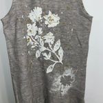 Anthropologie NWT $178  Gray Wool Afterlight Drop Waist Knee Length Dress M Photo 4