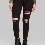 Wild Fable Distressed Black Jeans Photo 0