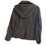 Old Navy  Womans Wool Blend Coat‎ Jacket Duffle Style Toggle Gray Red Medium Hood Photo 1