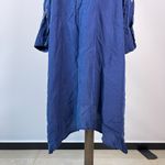 Johnny Was NWOT  Silk Embroidery Floral Violawide Cuff Seaside Midi Dress Size XL Photo 7