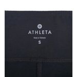 Athleta Elation High Rise Shorts Black Moisture Wicking Small Photo 3