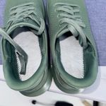 Kizik Lima Women 8.5 Sage Green Knit Hands Free Slip On Lace Up Sneakers Unisex Photo 7