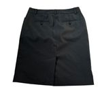 EXPRESS  Black Pinstripe Stretch Mini Pencil Skirt Women's Size 2 | 14-32 Photo 1