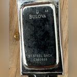 Bulova Luxury Ladies Watch Pearl Dial Two-Tone Stainless Bracelet New Battery Photo 11