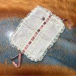 Handmade VTG  Elegant Lace  Ribbon jewelry Pouch Photo 4