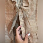 Kay Unger Vintage  New York Rose Gold Silk Blazer Jacket Women’s Size 10 Medium M Photo 5